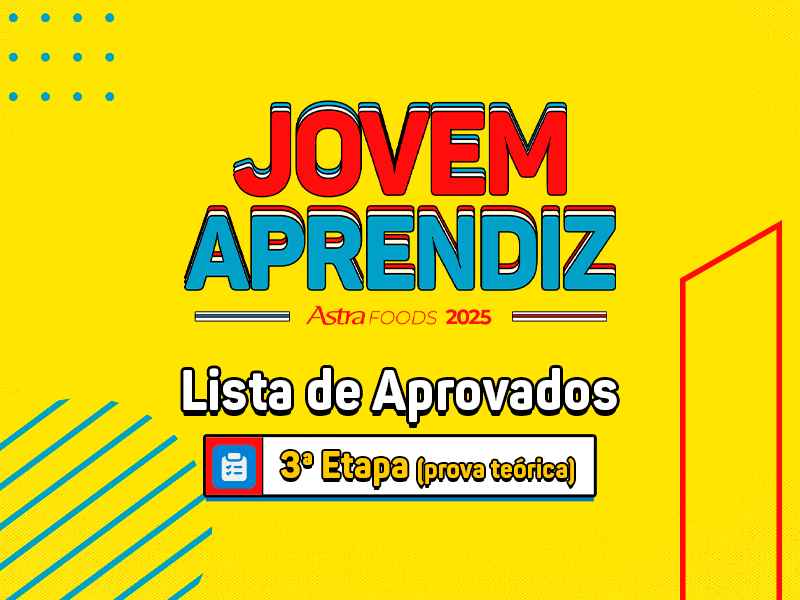 Jovem Aprendiz 2025 – Confira a lista de aprovados para a 4ª Etapa!