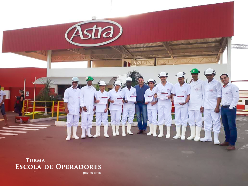 Astra forma 6 novos magarefes