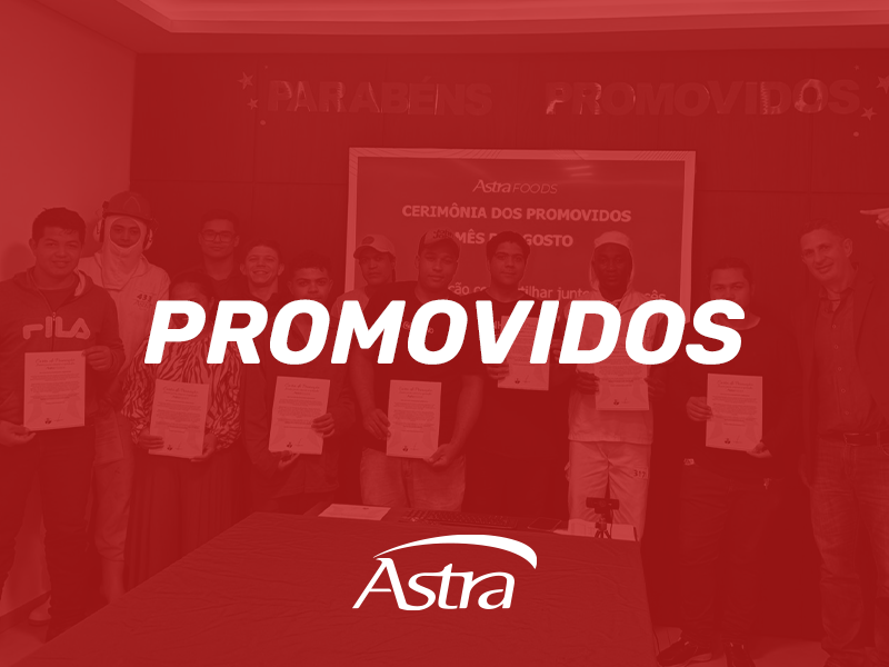Promoções do Mês: Reconhecendo talento e dedicação!