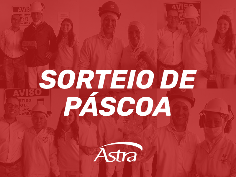 Frigorífico Astra promove sorteio de Páscoa para colaboradores